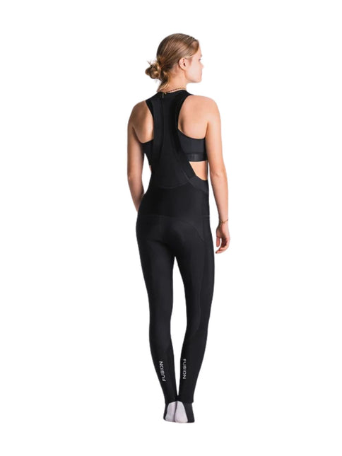 FUSION | Long Bib Tights | Dames | Black