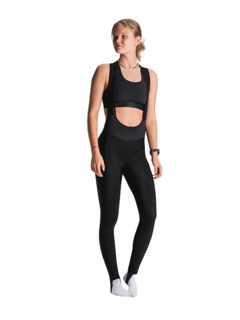 FUSION | Long Bib Tights | Dames | Black