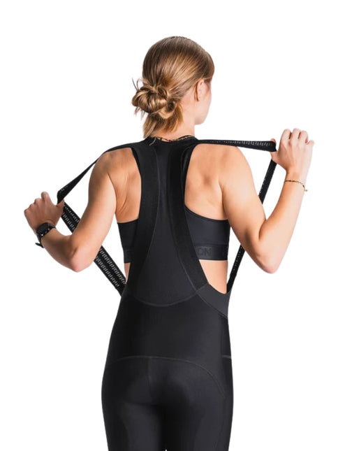 FUSION | Long Bib Tights | Dames | Black
