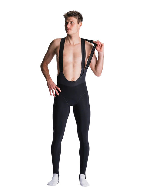 FUSION | Long Bib Tights | Heren | Black
