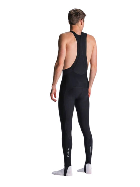 FUSION | Long Bib Tights | Heren | Black