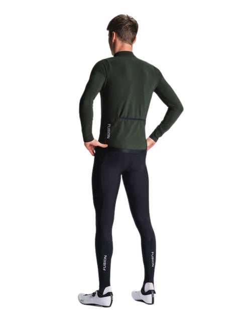 FUSION | Long Bib Tights | Heren | Black