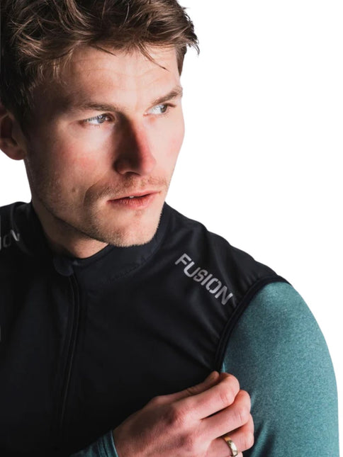 FUSION | S1 Cycling Vest | Unisex | Black