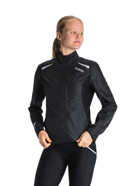 FUSION | S1 Run Jacket | Dames | Black