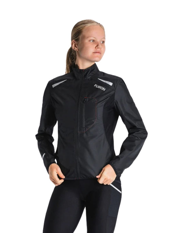 FUSION | S1 Run Jacket | Dames | Black