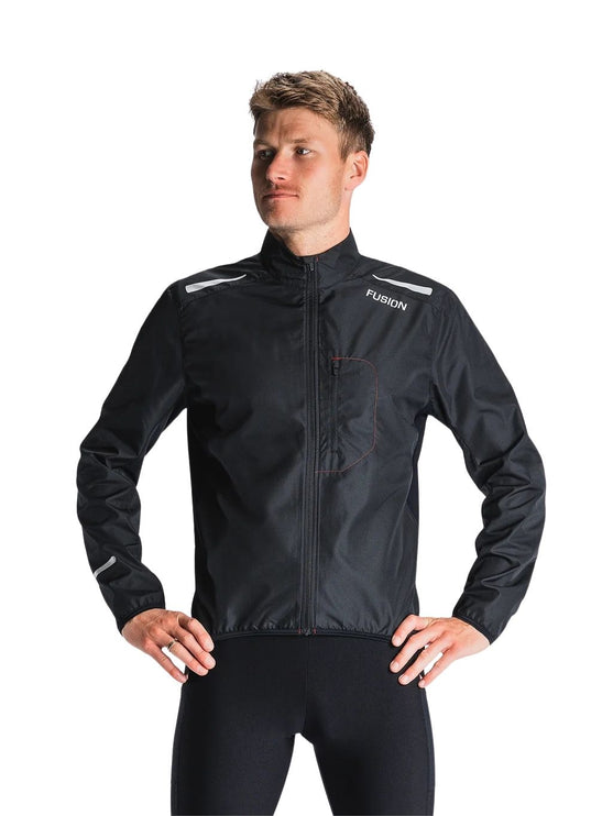 FUSION | S1 Run Jacket | Heren | Black