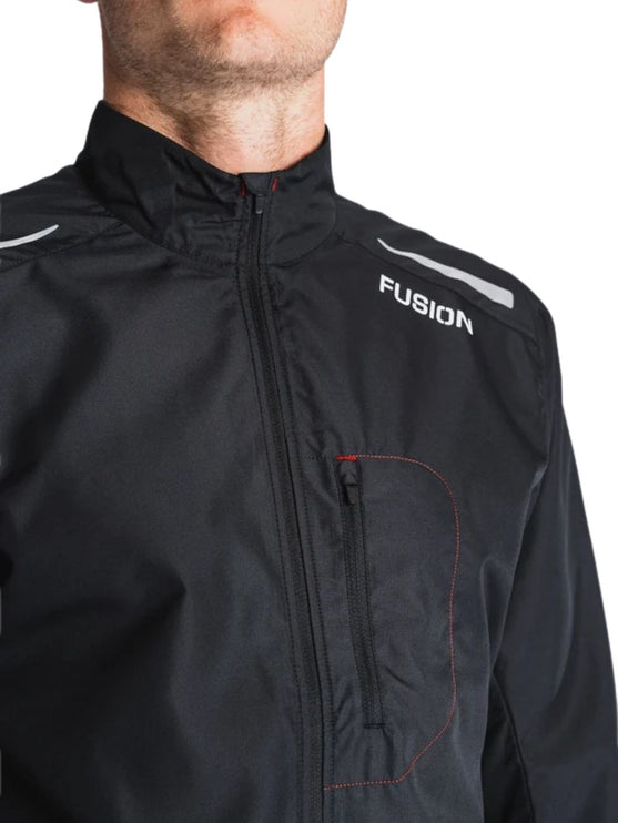 FUSION | S1 Run Jacket | Heren | Black