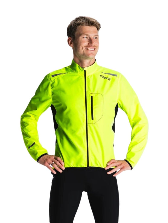 FUSION | S1 Run Jacket | Heren | Yellow