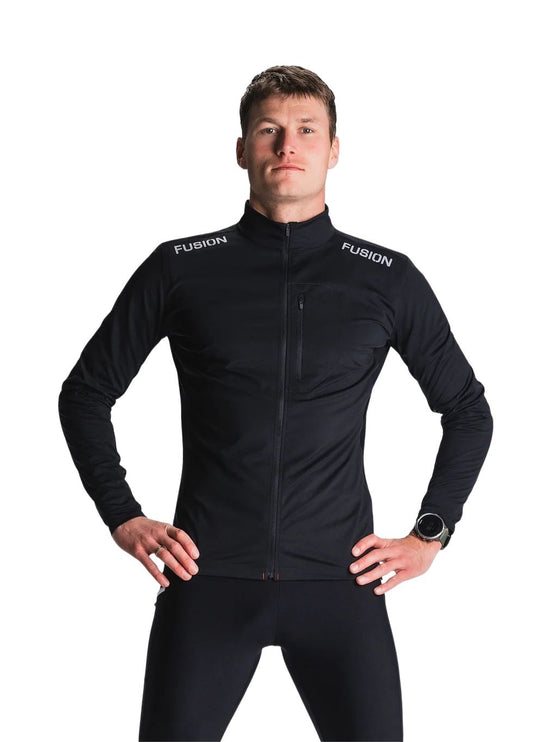 FUSION | S2 Run Jacket | Heren | Black