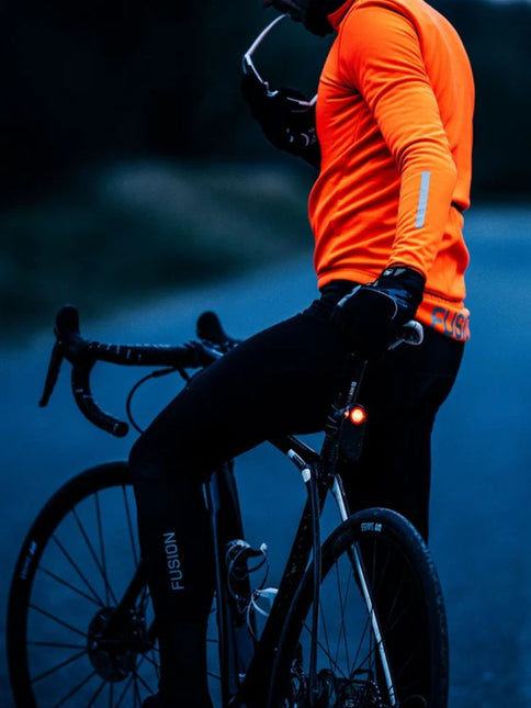 FUSION | S3 Long Bib Tights | Heren | Black