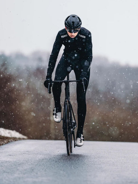 FUSION | S3 Long Bib Tights | Heren | Black