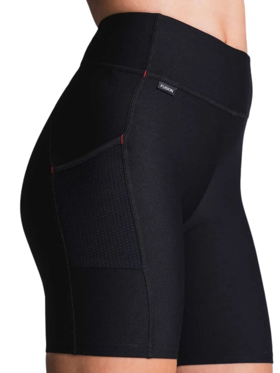 FUSION | Short Training Tights | Dames | SuperBlack