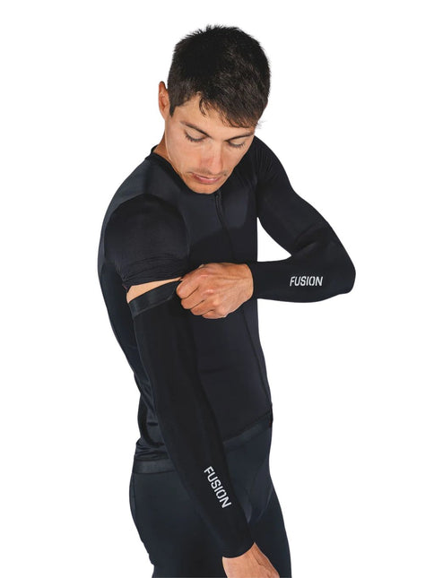 FUSION | TEMPO Arm Warmer | Black