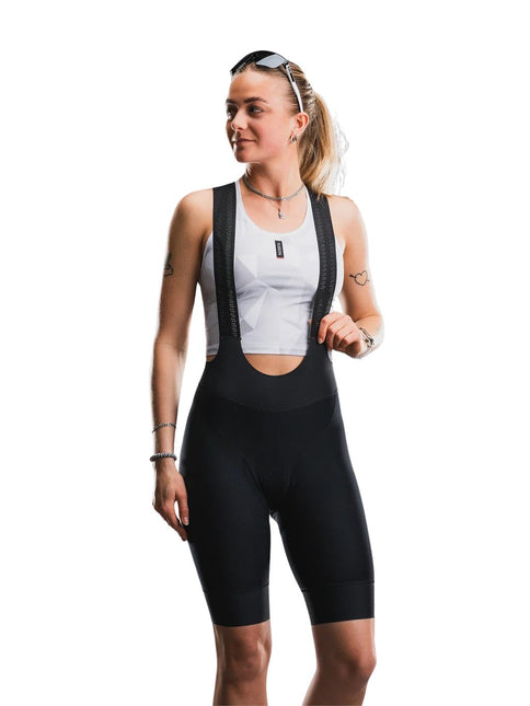FUSION | TEMPO ONE Bib Shorts | Dames | Black