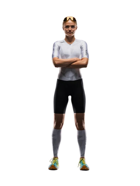 FUSION | TEMPO ONE Trisuit | Dames | White / Grey