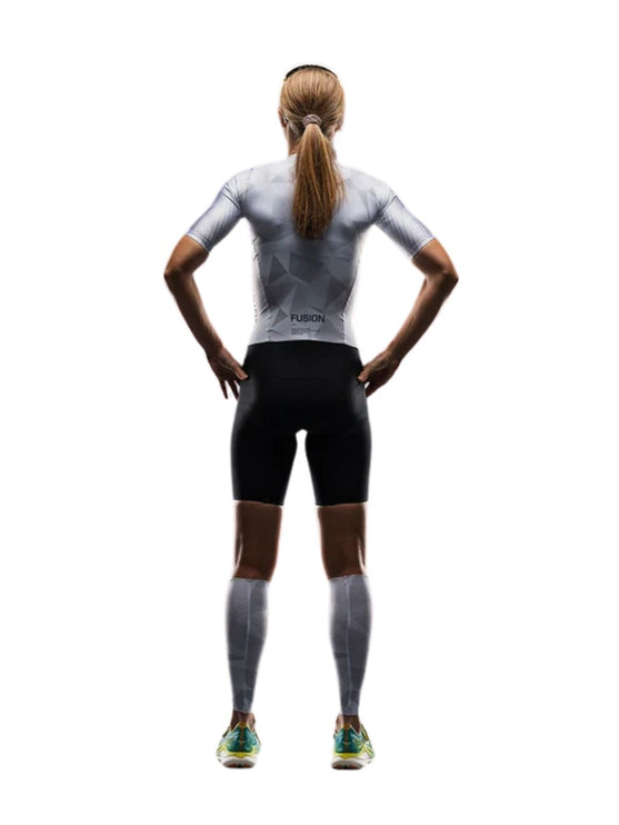 FUSION | TEMPO ONE Trisuit | Dames | White / Grey