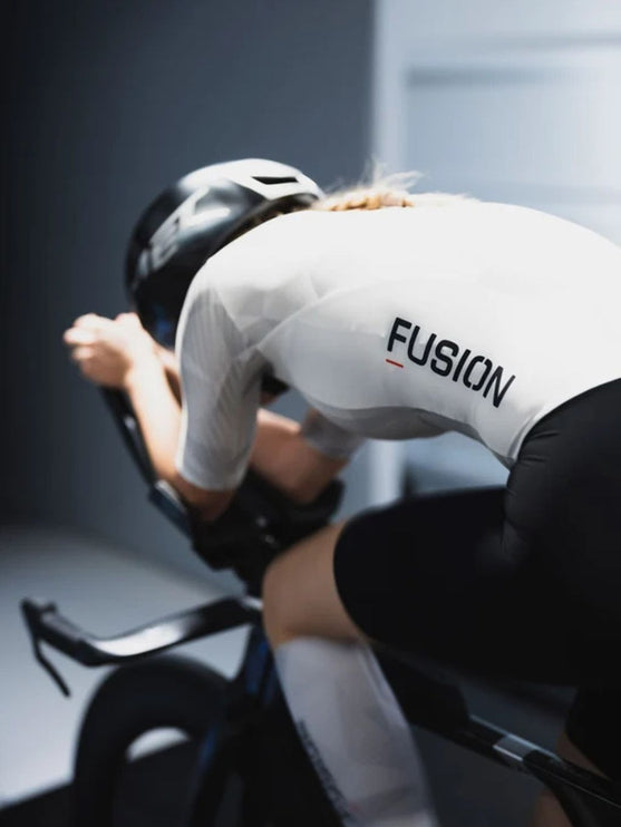 FUSION | TEMPO ONE Trisuit | Dames | White / Grey