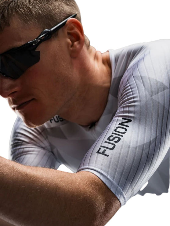 FUSION | TEMPO ONE Trisuit | Heren | White / Grey