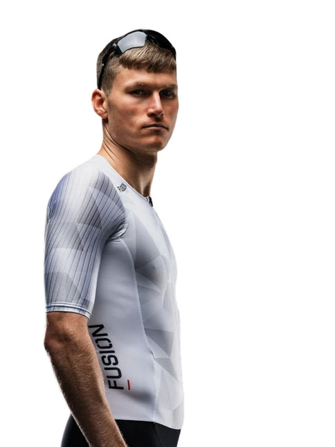 FUSION | TEMPO ONE Trisuit | Heren | White / Grey