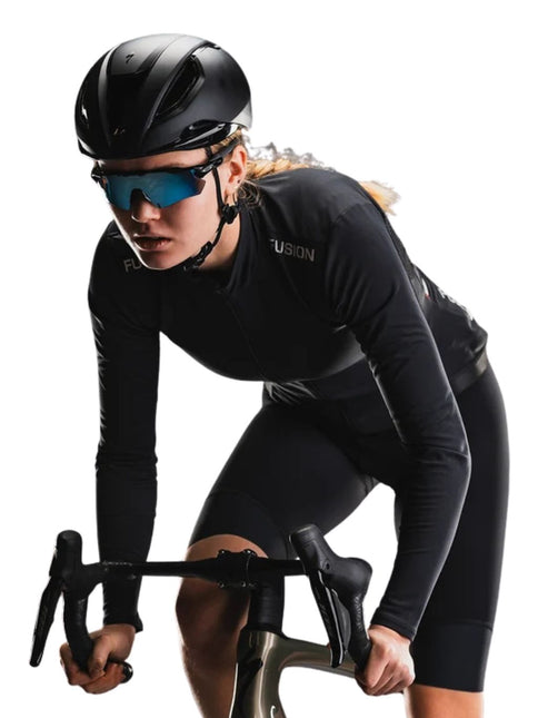 FUSION | TEMPO PRO Cycling Jacket | Dames | Black