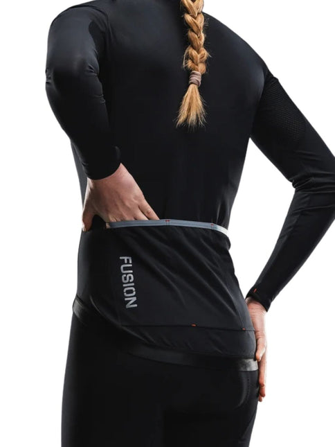 FUSION | TEMPO PRO Cycling Jacket | Dames | Black