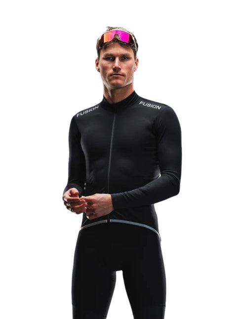 FUSION | TEMPO PRO Cycling Jacket | Heren | Black