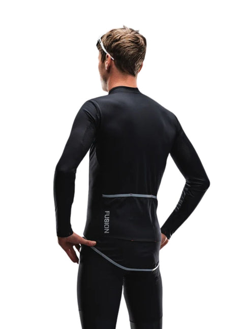 FUSION | TEMPO PRO Cycling Jacket | Heren | Black