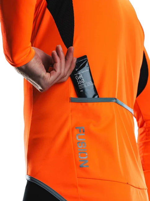 FUSION | TEMPO PRO Cycling Jacket | Heren | Orange