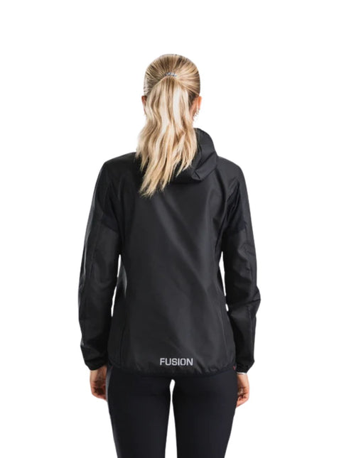 FUSION | TEMPO TWO Run Jacket | Dames | Black