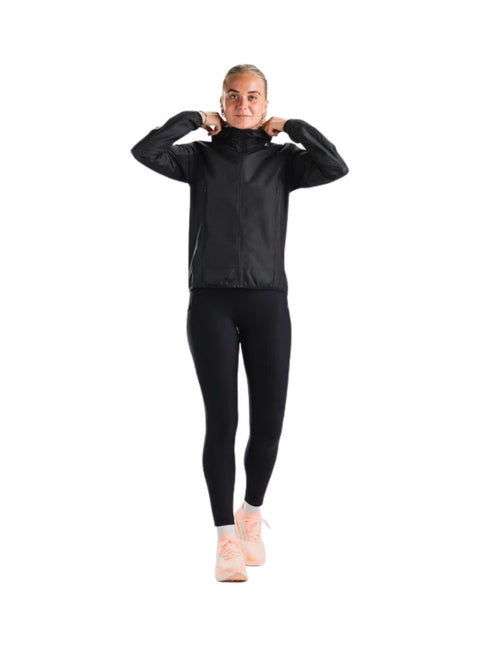 FUSION | TEMPO TWO Run Jacket | Dames | Black