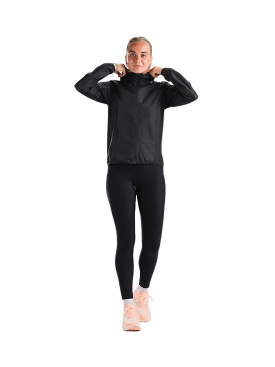 FUSION | TEMPO TWO Run Jacket | Dames | Black