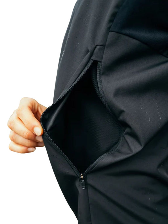 FUSION | TEMPO TWO Run Jacket | Dames | Black