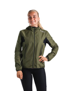 FUSION | TEMPO TWO Run Jacket | Dames | Green