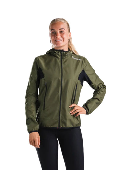 FUSION | TEMPO TWO Run Jacket | Dames | Green