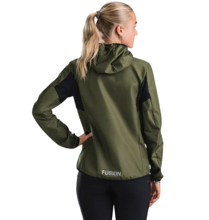 FUSION | TEMPO TWO Run Jacket | Dames | Green