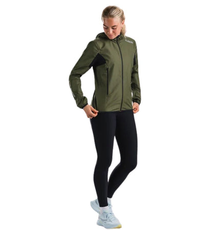 FUSION | TEMPO TWO Run Jacket | Dames | Green