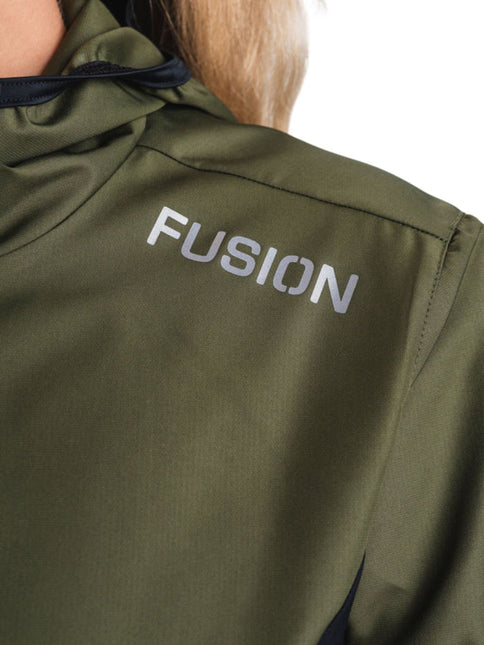 FUSION | TEMPO TWO Run Jacket | Dames | Green