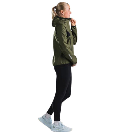 FUSION | TEMPO TWO Run Jacket | Dames | Green