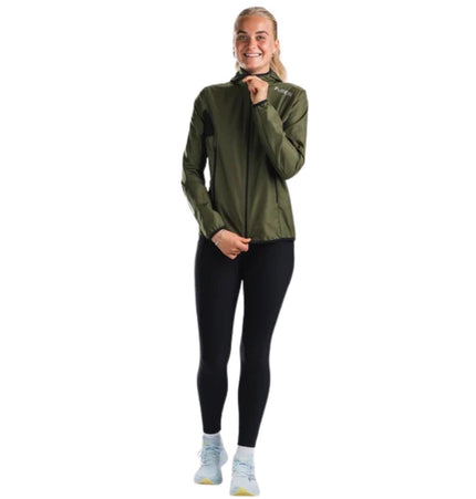FUSION | TEMPO TWO Run Jacket | Dames | Green