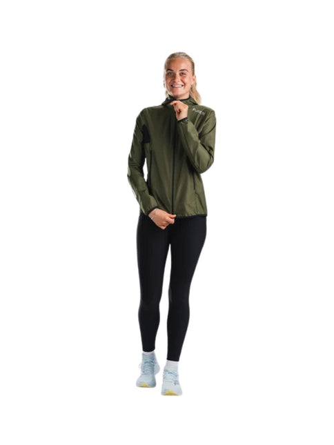 FUSION | TEMPO TWO Run Jacket | Dames | Green