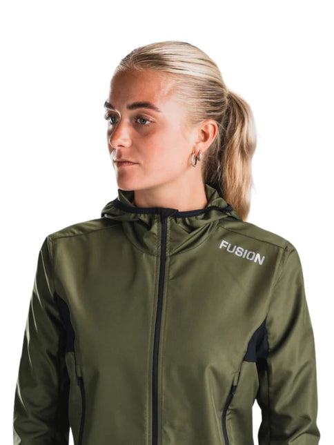 FUSION | TEMPO TWO Run Jacket | Dames | Green