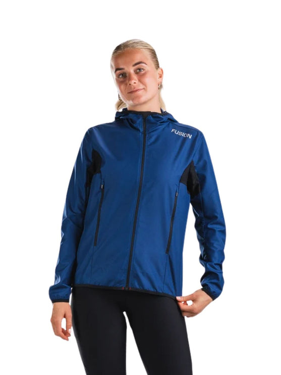 FUSION | TEMPO TWO Run Jacket | Dames | Night Blue