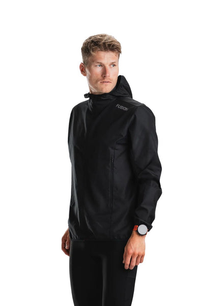 FUSION | TEMPO TWO Run Jacket | Heren | Black