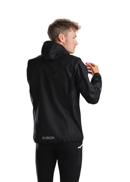 FUSION | TEMPO TWO Run Jacket | Heren | Black