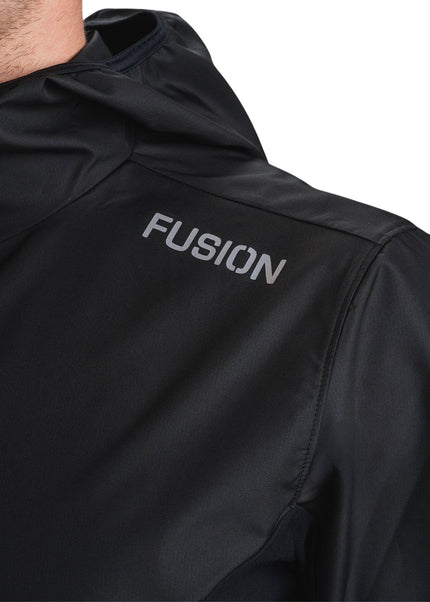FUSION | TEMPO TWO Run Jacket | Heren | Black