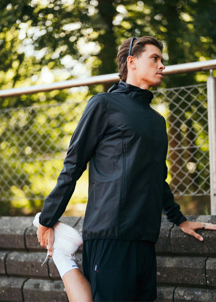 FUSION | TEMPO TWO Run Jacket | Heren | Black