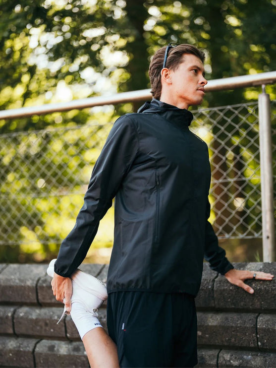FUSION | TEMPO TWO Run Jacket | Heren | Black