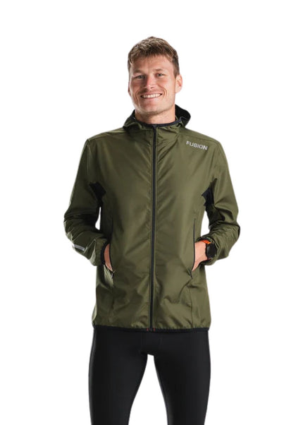 FUSION | TEMPO TWO Run Jacket | Heren | Green