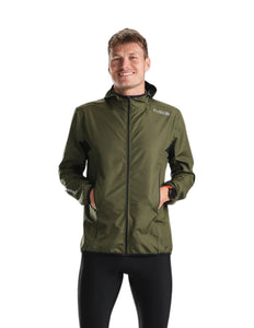 FUSION | TEMPO TWO Run Jacket | Heren | Green