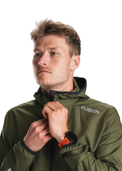 FUSION | TEMPO TWO Run Jacket | Heren | Green